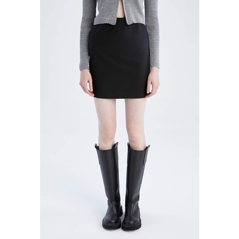 DEFACTO bodycon Knitted Skirt