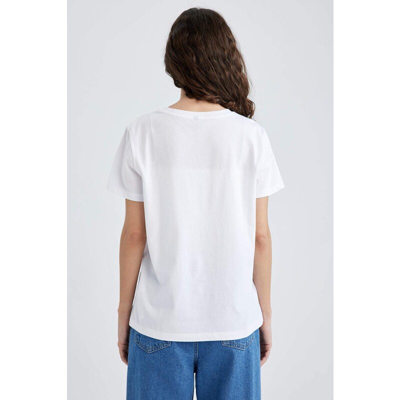 DEFACTO Regular Fit Crew Neck Short Sleeve T-Shirt