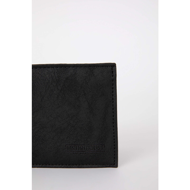 DEFACTO Faux Leather Horizontal Wallet