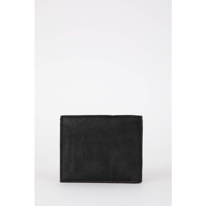 DEFACTO Faux Leather Horizontal Wallet
