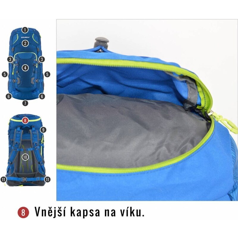 Expediční batoh Husky Sloper 45l