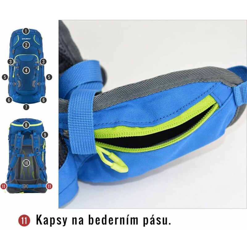 Expediční batoh Husky Sloper 45l