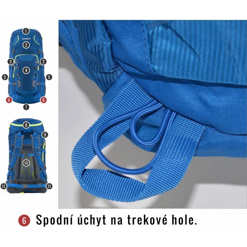 Expediční batoh Husky Sloper 45l