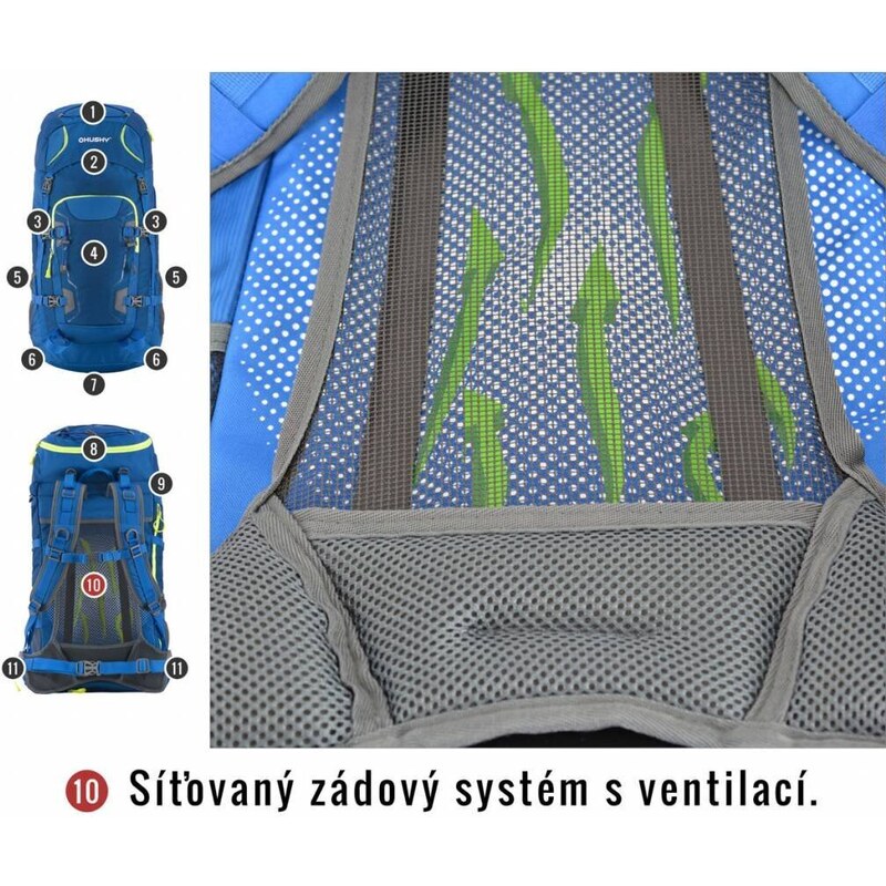 Expediční batoh Husky Sloper 45l