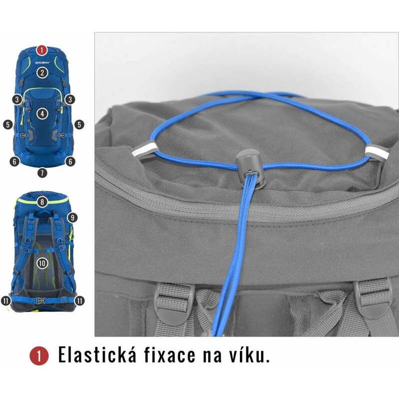 Expediční batoh Husky Sloper 45l