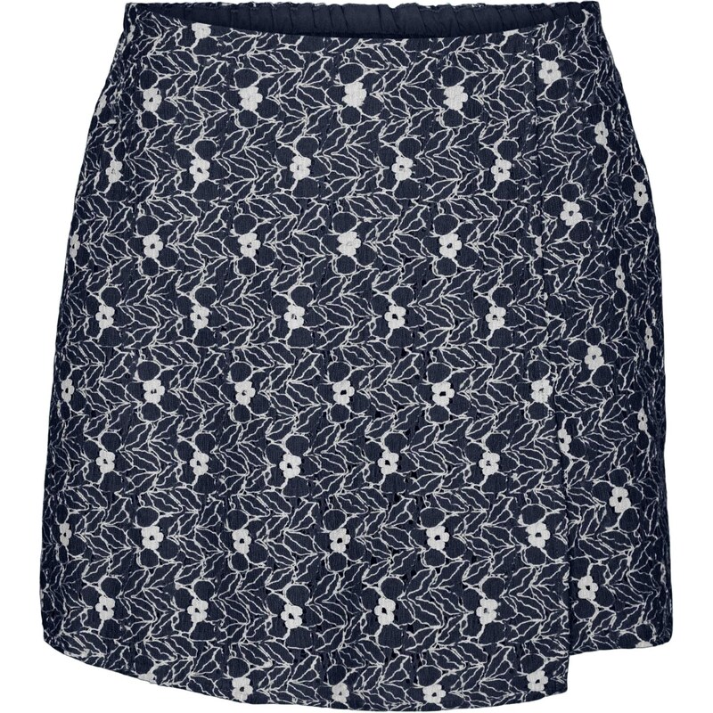VERO MODA Kalhoty SONEY námořnická modř / bílá