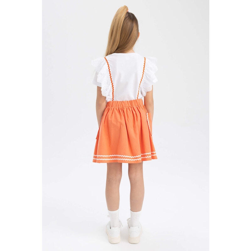 DEFACTO Girls Cotton Skirt