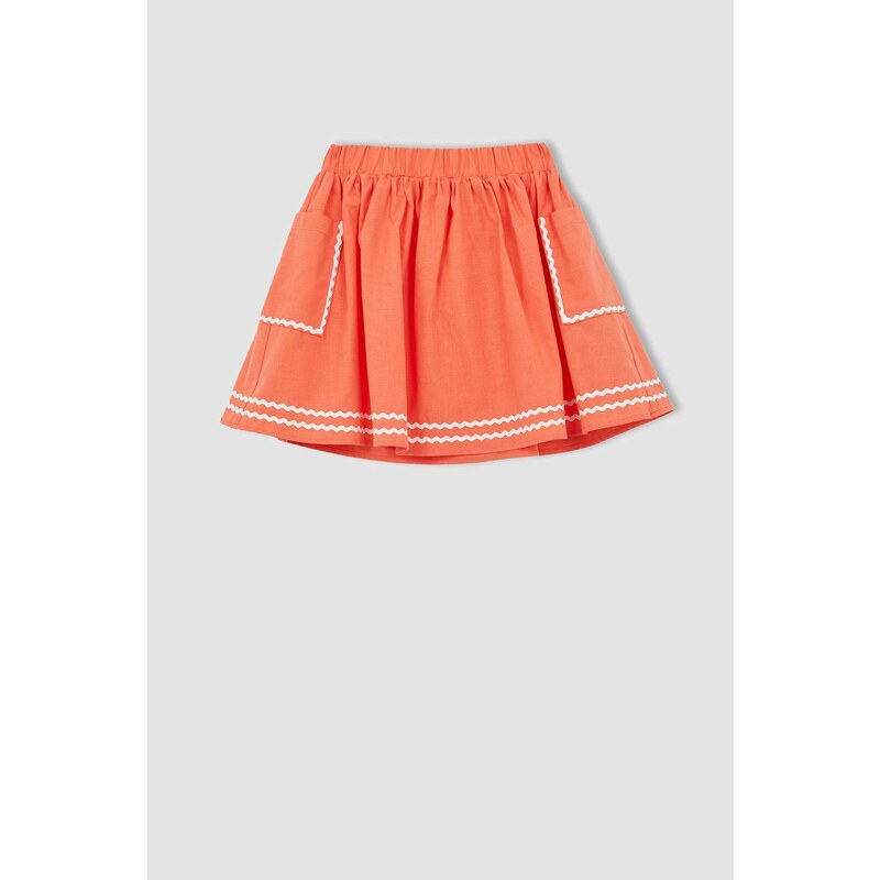 DEFACTO Girls Cotton Skirt