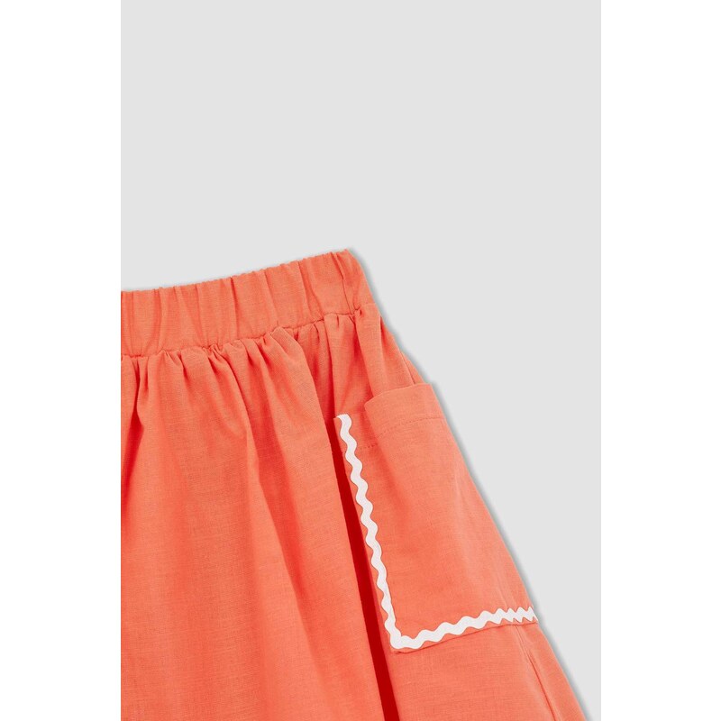 DEFACTO Girls Cotton Skirt