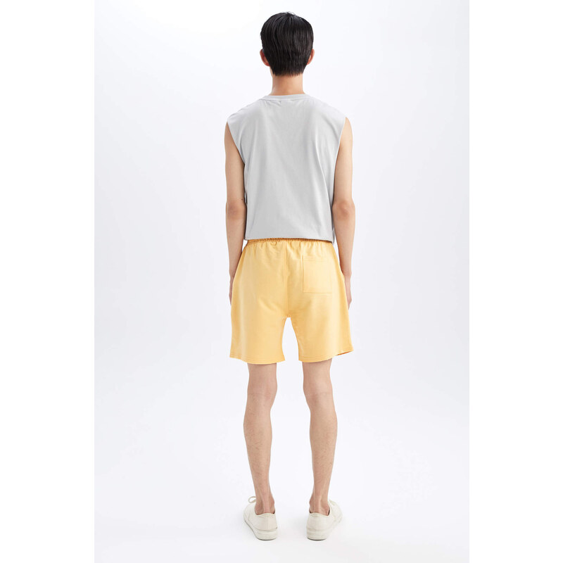 DEFACTO Slim Fit Thin Sweatshirt Fabric Cut Tip Short