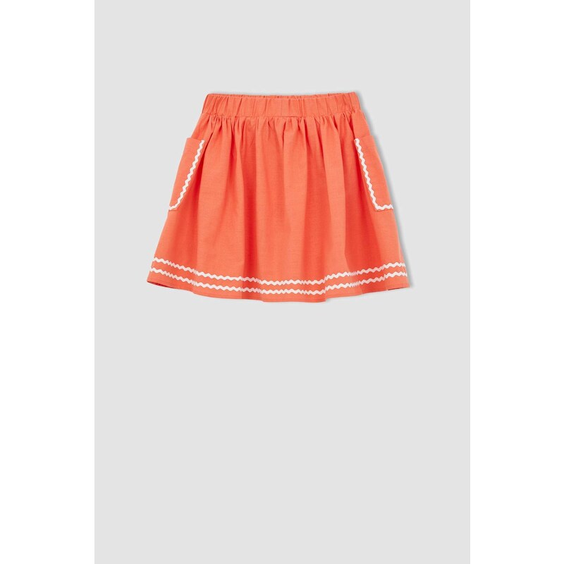 DEFACTO Girls Cotton Skirt