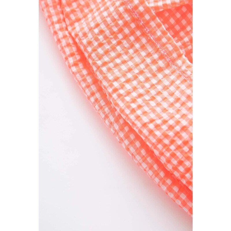 DEFACTO Regular Fit gingham Sleeveless Woven Dress