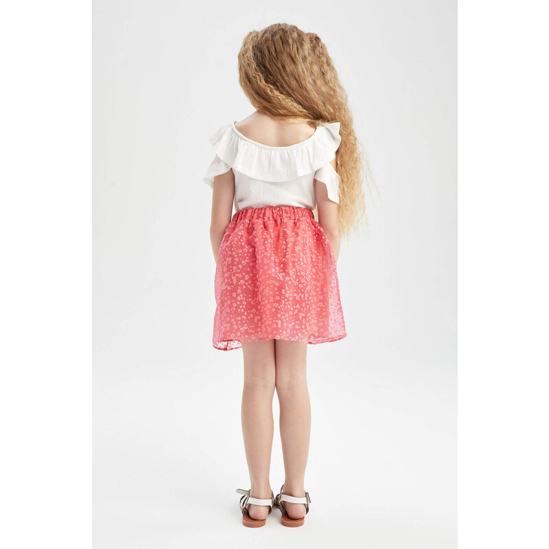 DEFACTO Girl Regular Fit Woven Skirt