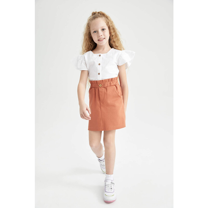 DEFACTO Girl Gabardine Skirt