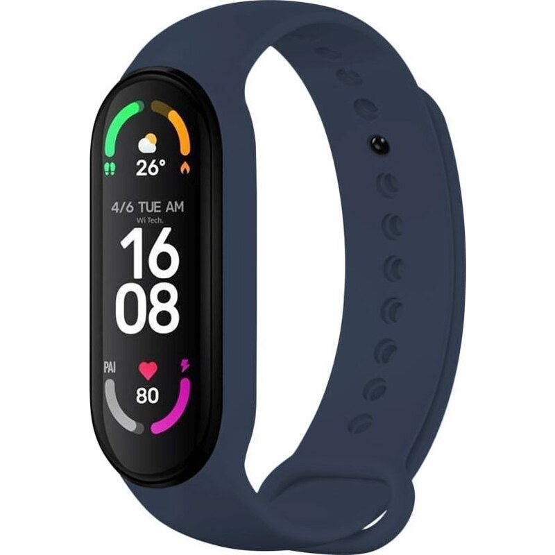 Silikonový řemínek FIXED Silicone Strap pro Xiaomi Band 7/ Mi
