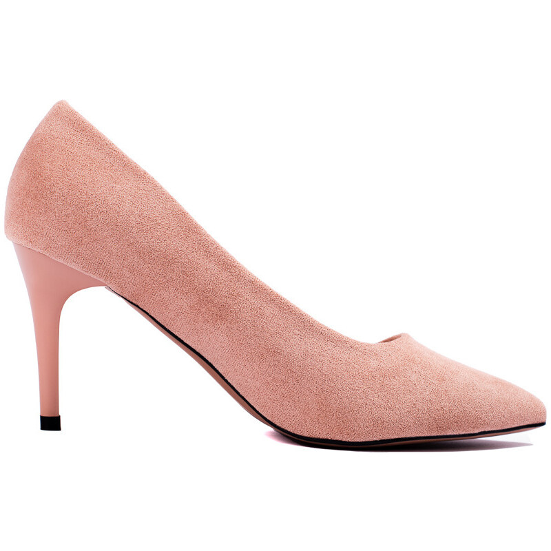 GOODIN Classic women's high heels powder pink Shelvt