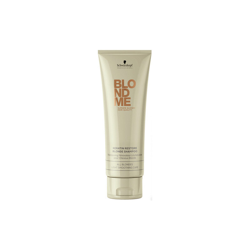 Schwarzkopf Professional Keratinový regenerační šampon Blondme (Keratin Restore Blonde Shampoo) 250 ml
