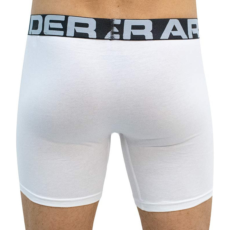 3PACK pánské boxerky Under Armour nadrozměr bílé (1363617 100) 3