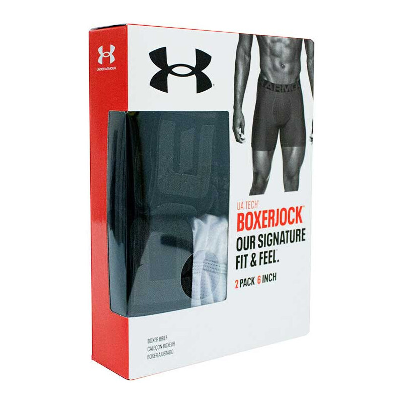 3PACK pánské boxerky Under Armour nadrozměr bílé (1363617 100) 3