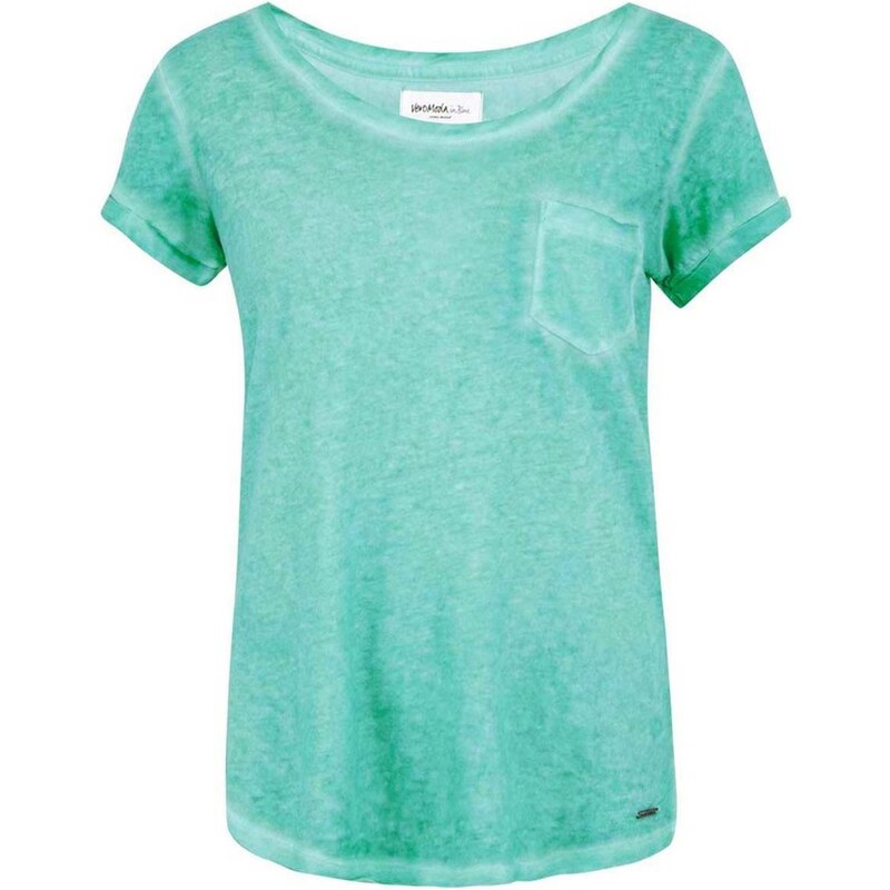 Tyrkysové tričko s kapsičkou Vero Moda Irma