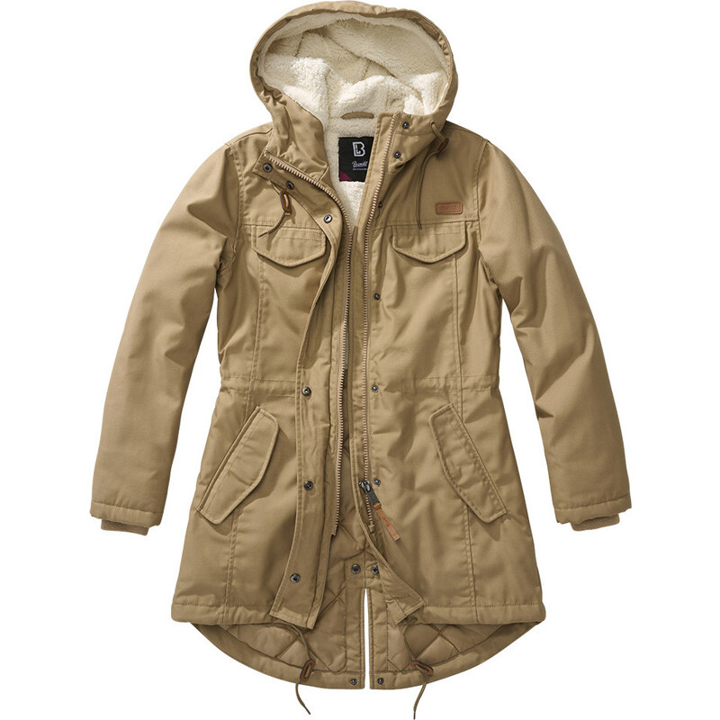 BRANDIT Dámská Bunda Marsh Lake Parka Camel