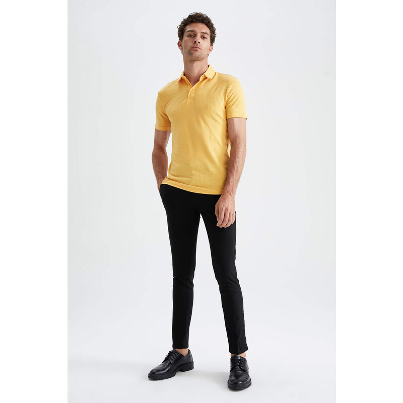 DEFACTO Slim Fit Polo Collar Polo T-Shirt