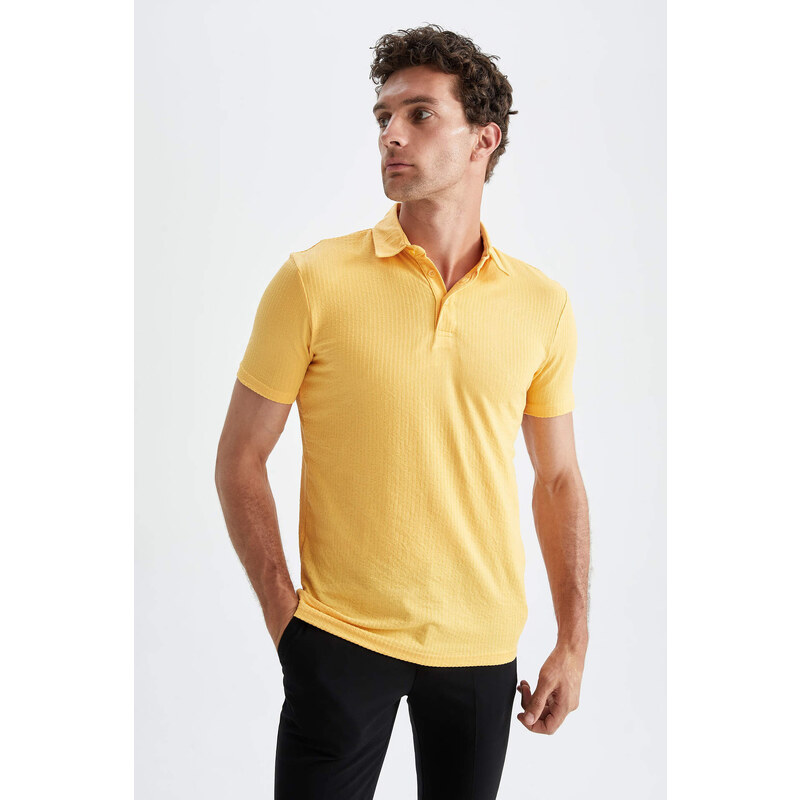 DEFACTO Slim Fit Polo Collar Polo T-Shirt