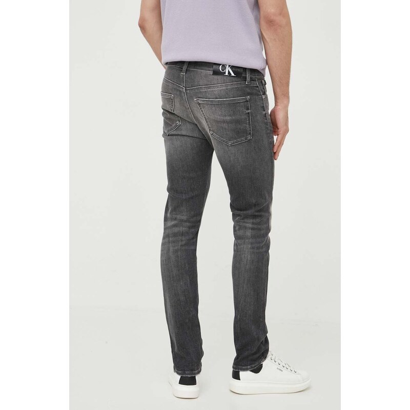 Calvin Klein pánské džíny - šedé Barva: Šedá, Velikost: 34/32