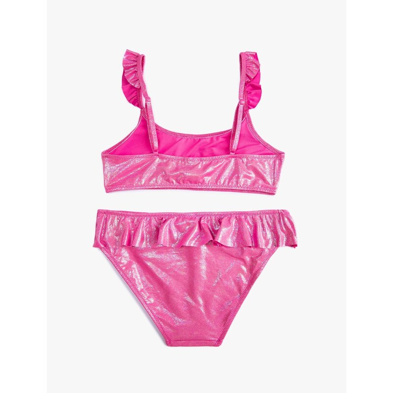 Koton Bikini Set 2 Piece Frilly Shiny