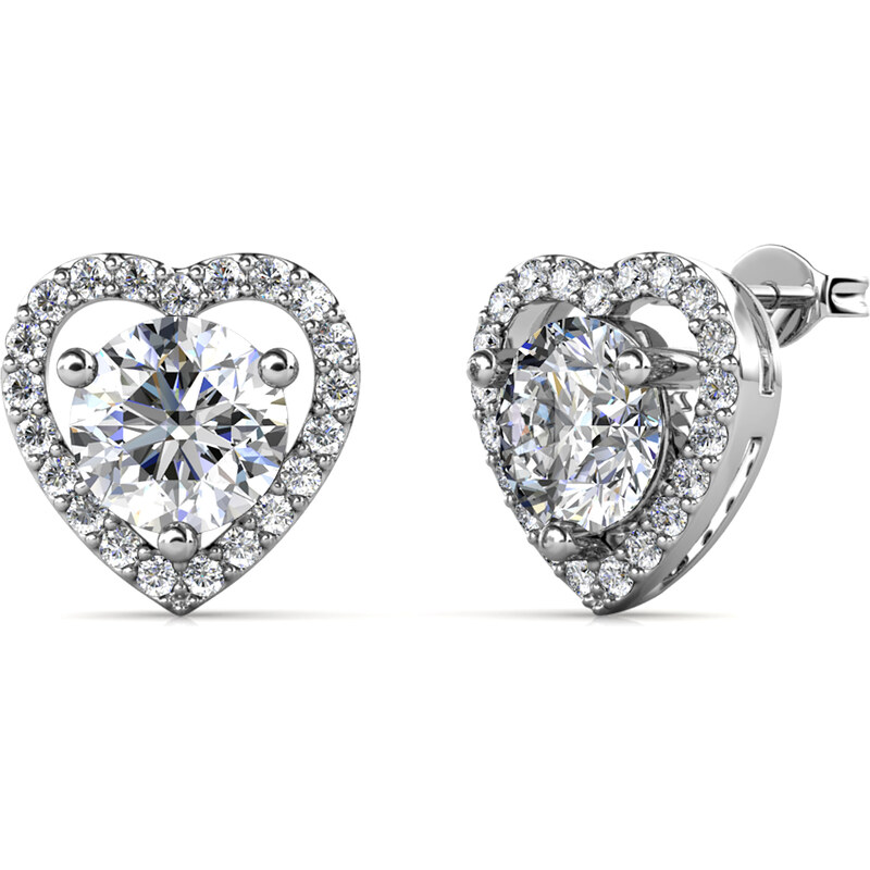 ELENYS Royal Fashion stříbrné pozlacené náušnice ME013 81513368