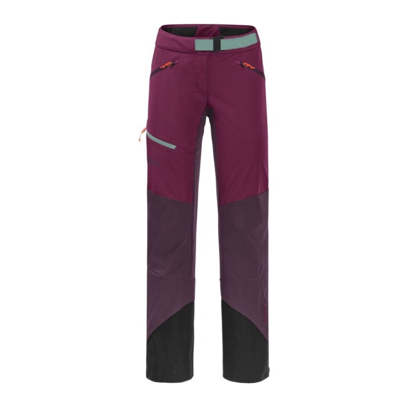 Kalhoty na skialp Jack Wolfskin Alpspitze Velikost: 36 fialová 81513870