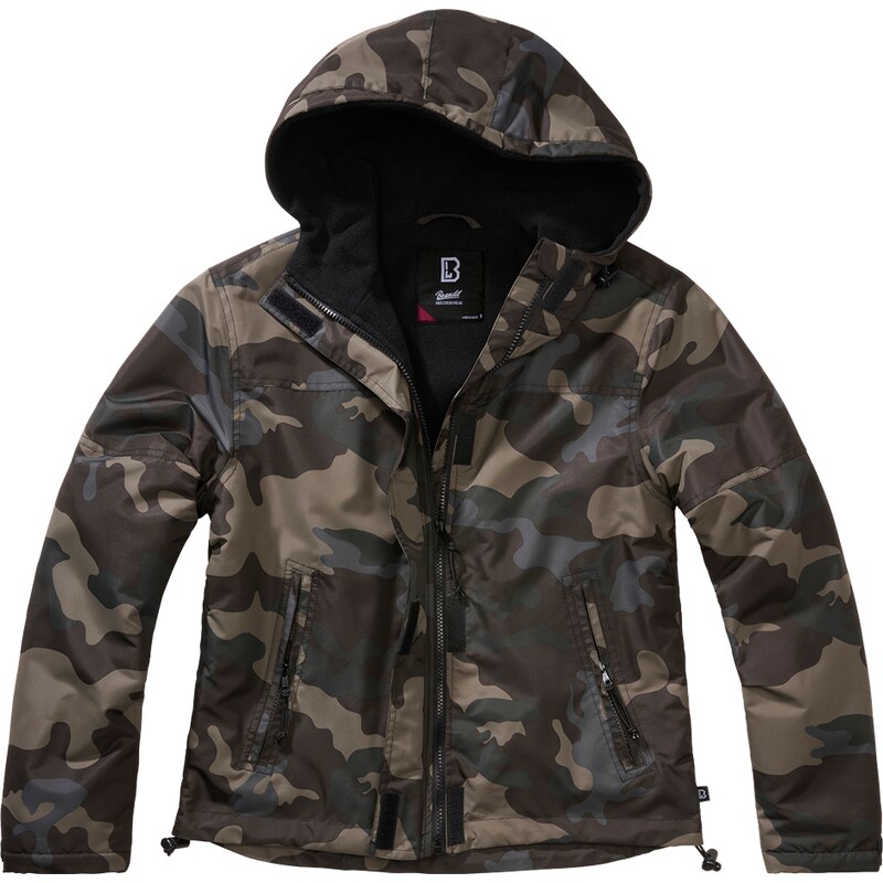 Bunda dámská Brandit Windbreaker darkcamo