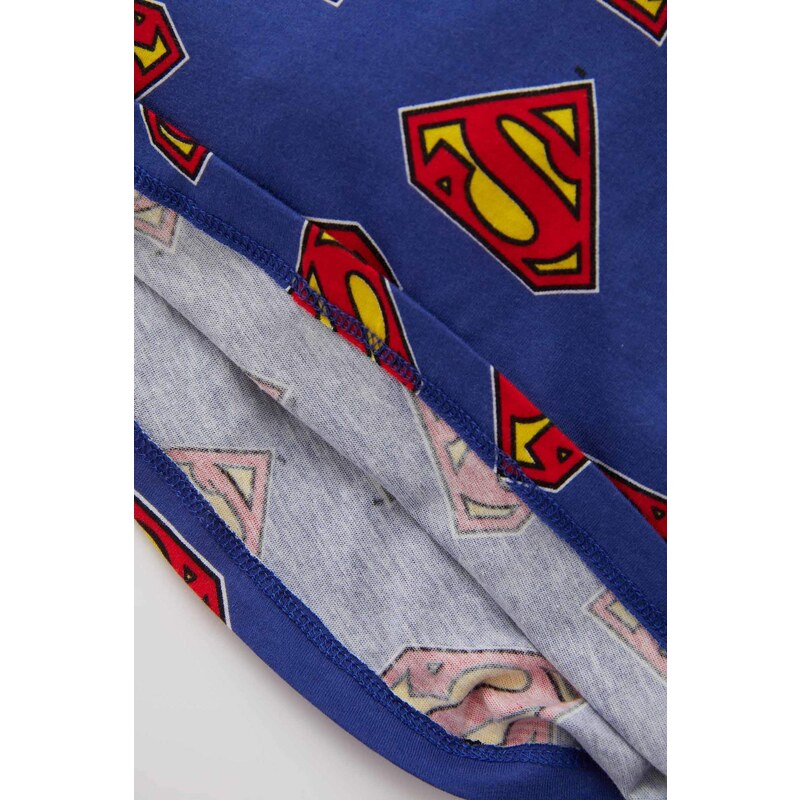 DEFACTO Regular Fit Superman Licensed Short Sleeve T-Shirt