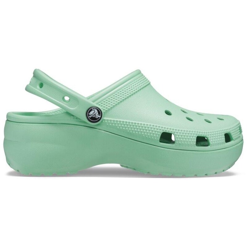 Pantofle Crocs Classic Platform Clog - Jade Stone