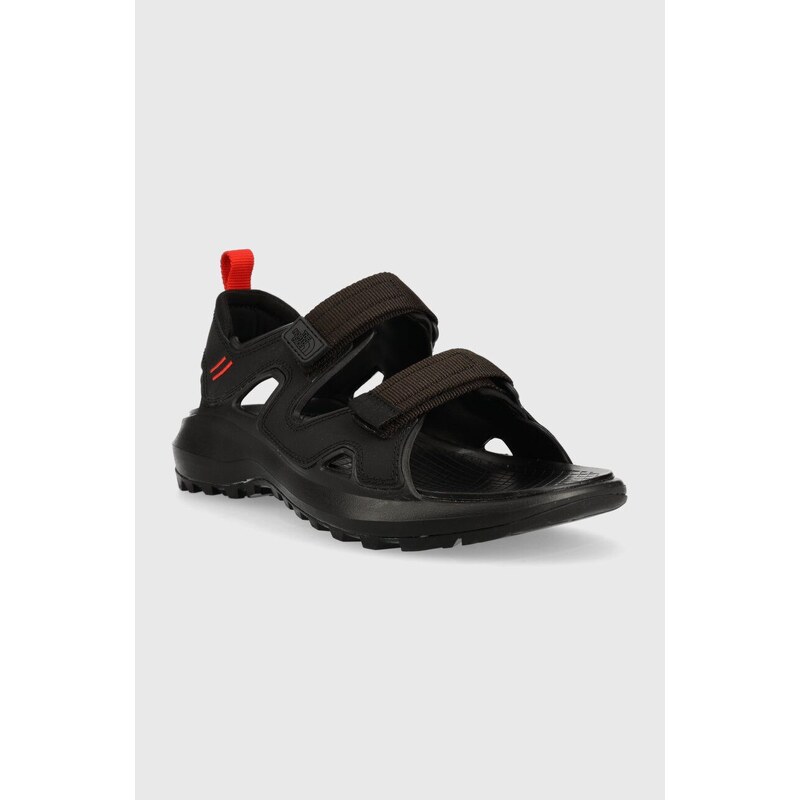 Sandály The North Face HEDGEHOG SANDAL III pánské, černá barva, NF0A46BHKT01