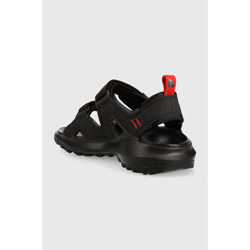 Sandály The North Face HEDGEHOG SANDAL III pánské, černá barva, NF0A46BHKT01