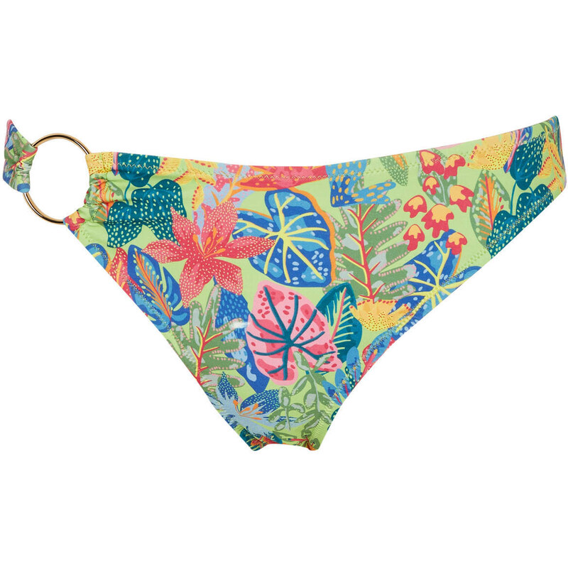 DEFACTO Fall In Love Regular Fit Tropical Patterned Bikini Bottoms