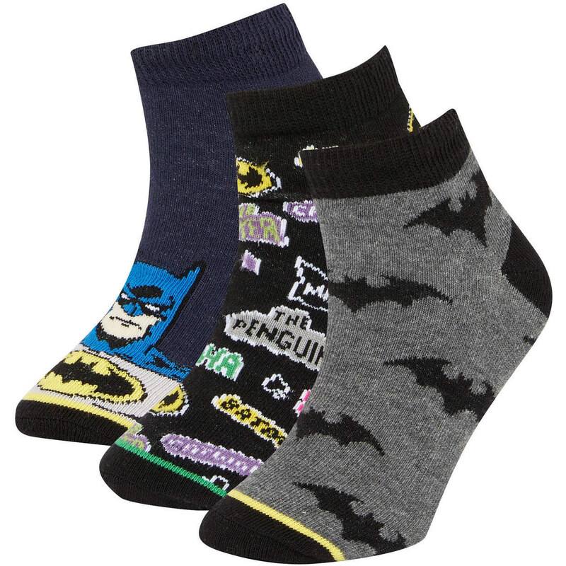 DEFACTO Boy Batman Licence 3 piece Short sock