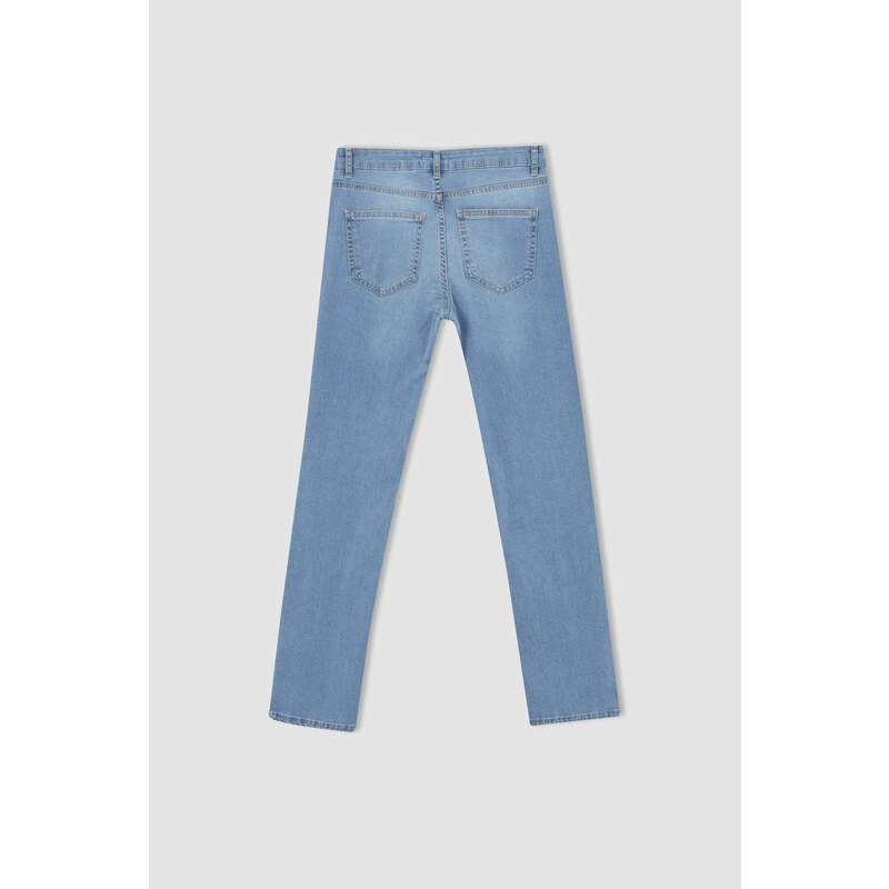 DEFACTO Straight Fit Ankle Jeans