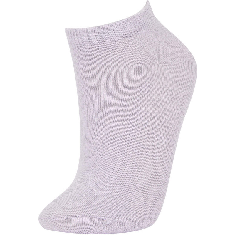 DEFACTO Women's Cotton 5 Pack Short Socks