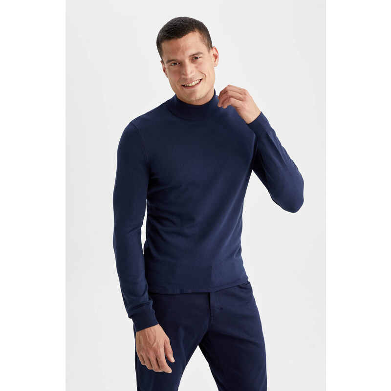 DEFACTO Regular Fit Turtleneck Pullover