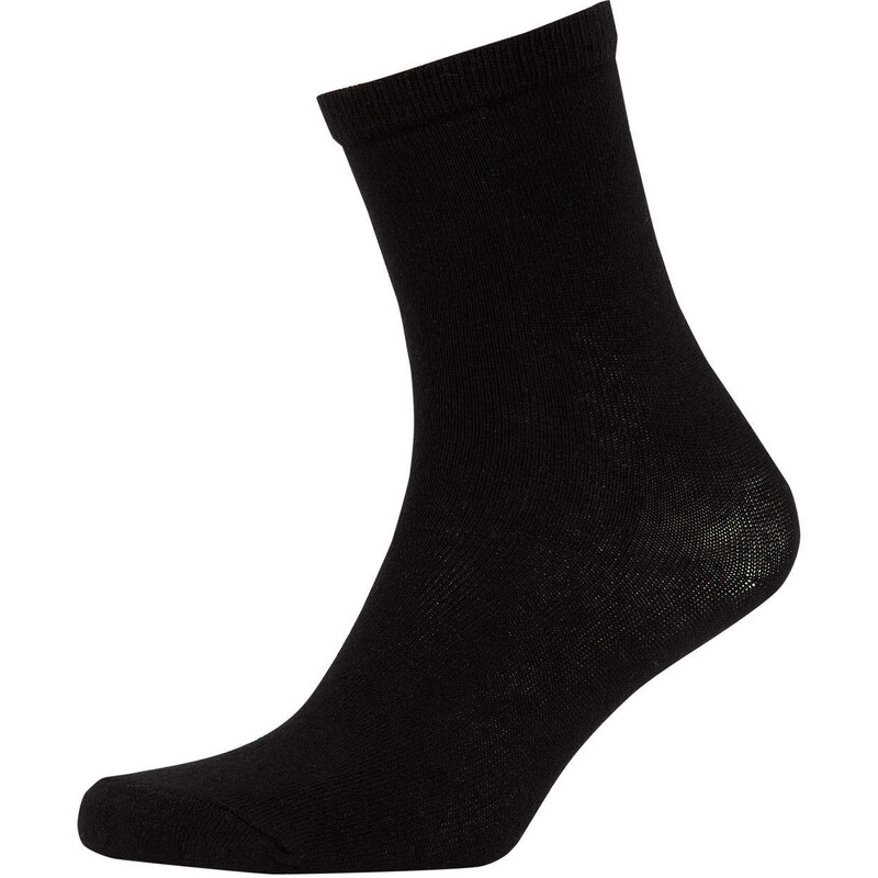 DEFACTO Women's Cotton 3 Pack Long Socks