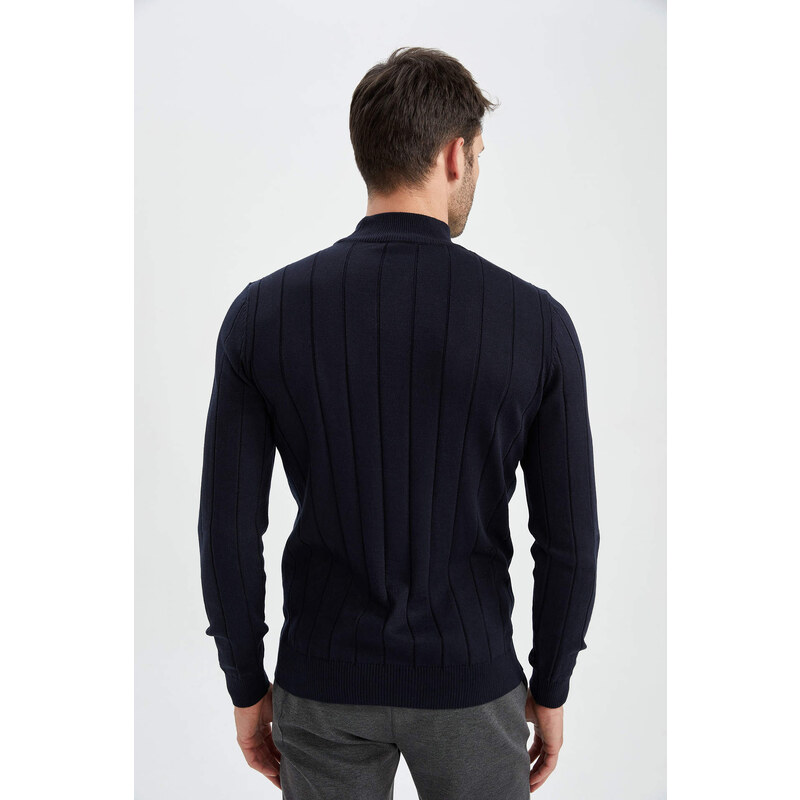 DEFACTO Slim Fit Half Turtleneck Pullover