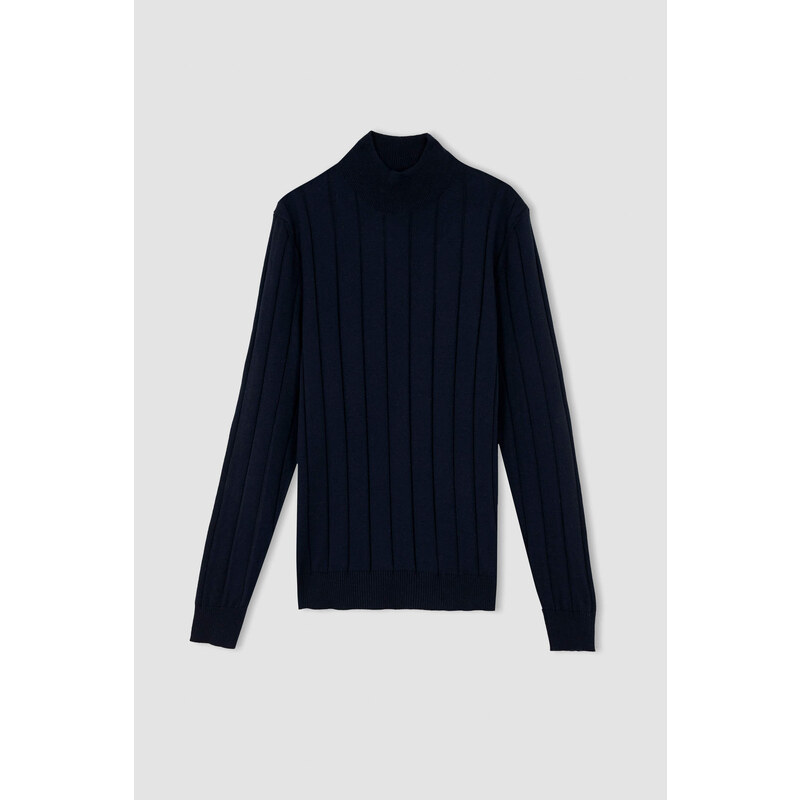 DEFACTO Slim Fit Half Turtleneck Pullover