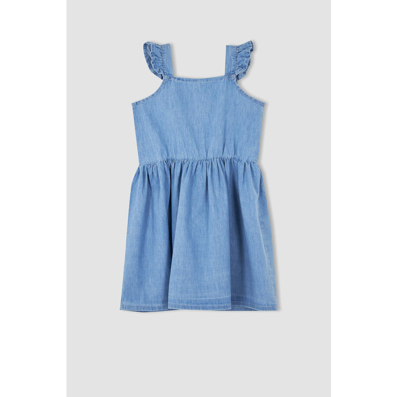 DEFACTO Girl Relax Fit Sleeveless Jean Dress