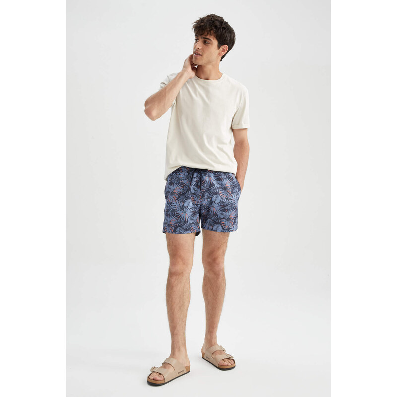 DEFACTO Short Patterned Swimming Shorts