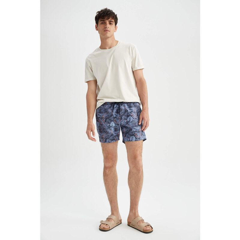 DEFACTO Short Patterned Swimming Shorts