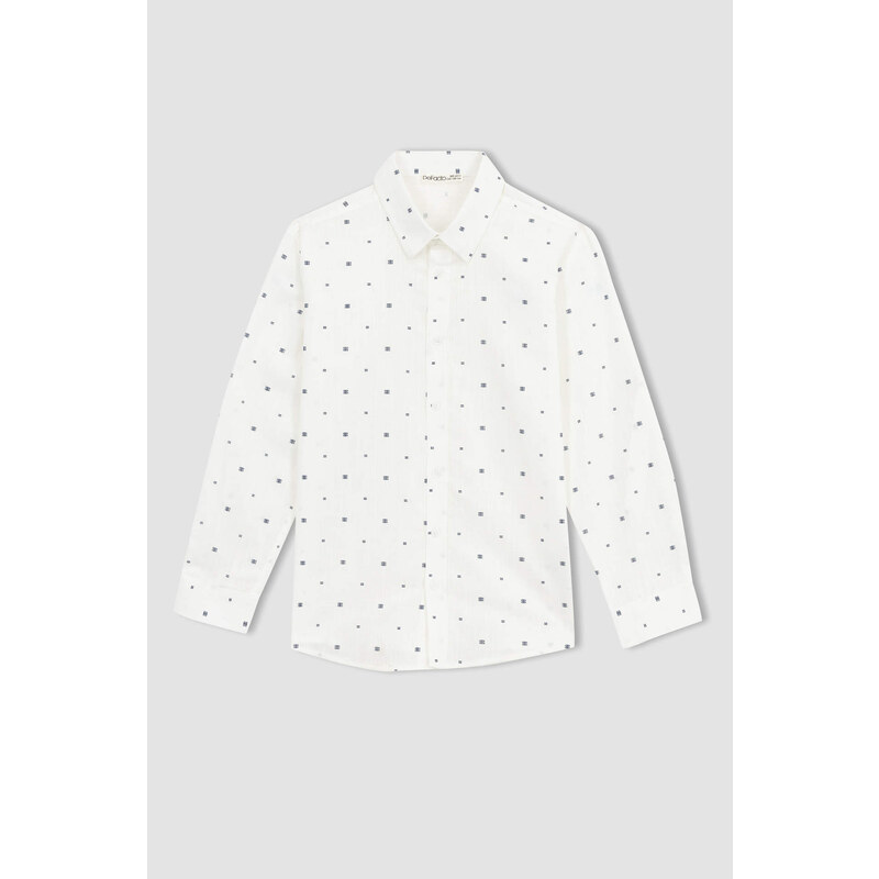 DEFACTO Regular Fit Long Sleeve Shirt