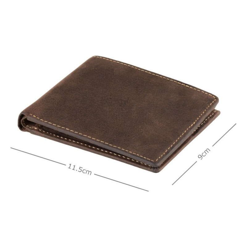 Značková tenká pánská kožená peněženka - Visconti (GPPN348)