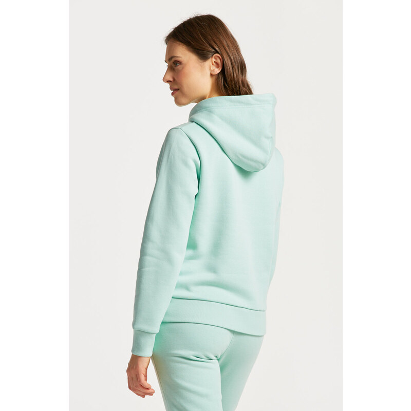 MIKINA GANT REG TONAL SHIELD HOODIE zelená XS